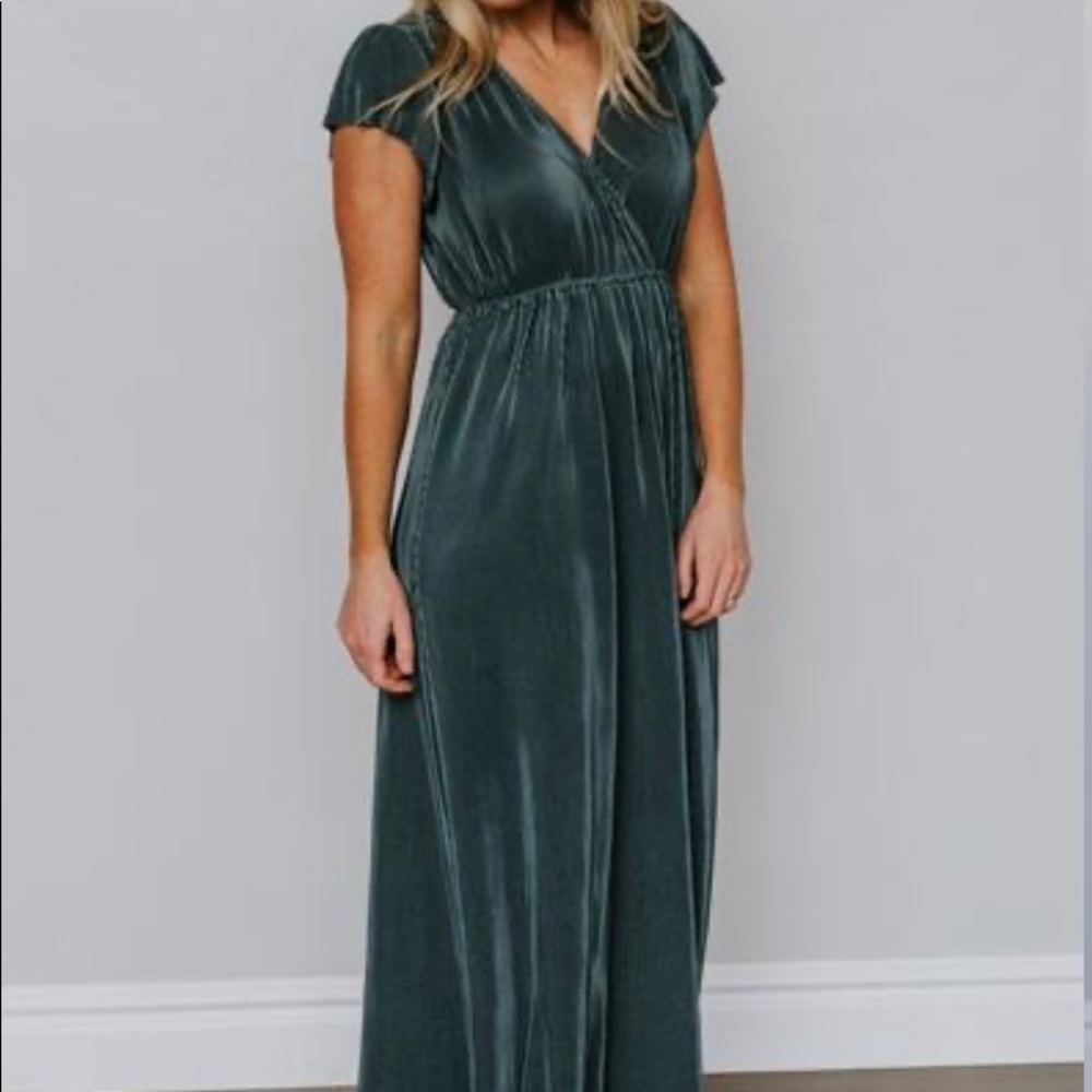 Baltic Born satin maxi dress (still in packaging)